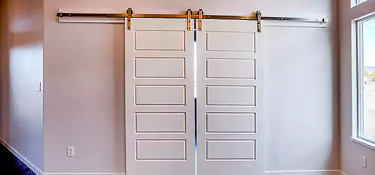 Glass Barn Door with Installation Hardware Kit Nashville
