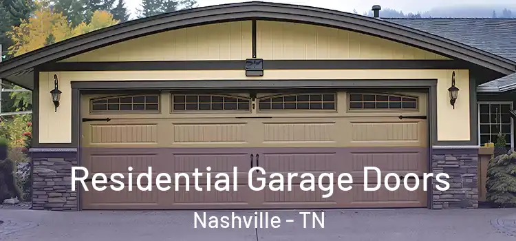 Residential Garage Doors Nashville - TN